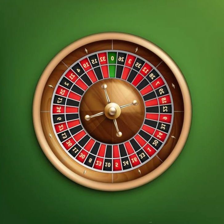 Ruletti-pöytä casino-teemassa juhlassa