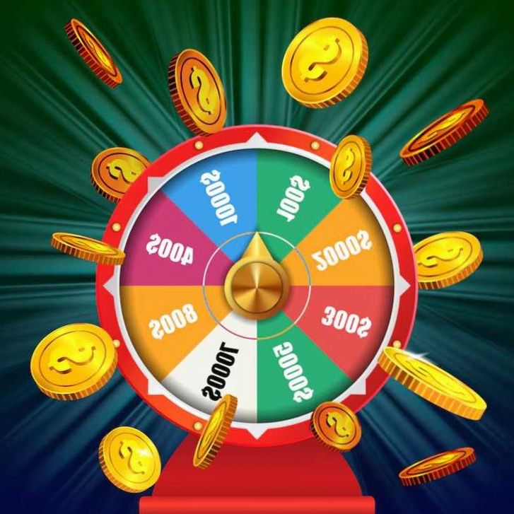 Onnenpyörä casino-teemassa juhlassa